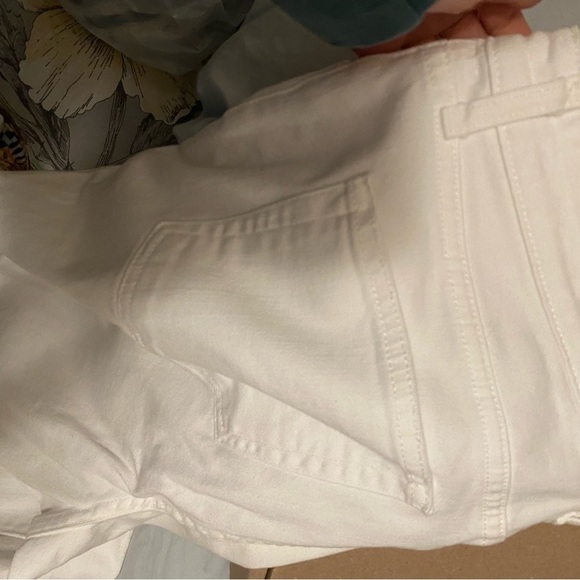 L'Agence / High Line Distressed Skinny Jeans Blanc destroyed wash white 31 - Picture 9 of 9